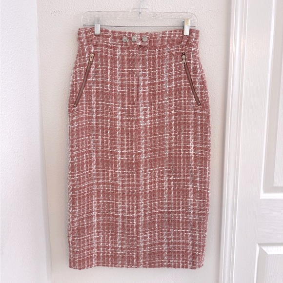 NWT Walter Baker Nadia Skirt in East Side Tweed - Picture 4 of 13